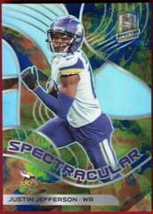 Justin Jefferson [Universal] Football Cards 2022 Panini Spectra Spectracular Prices