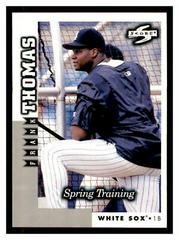 Frank Thomas Baseball Cards 1998 Score Rookie Traded Prices