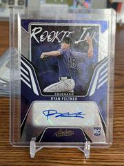 Ryan Feltner Baseball Cards 2022 Panini Absolute Rookie Ink Autographs Prices