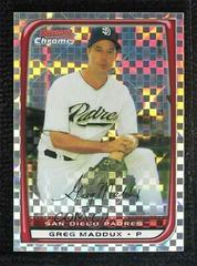Greg Maddux [Xfractor] Baseball Cards 2008 Bowman Chrome Prices