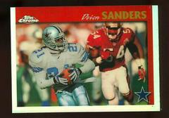Deion Sanders [Refractor] #3 Football Cards 1997 Topps Chrome Prices