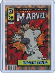 Mookie Betts [Diamond] #M-3 Baseball Cards 2022 Panini Donruss Marvels Prices