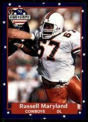 Russell Maryland #130 Football Cards 1991 Fleer Stars and Stripes Prices
