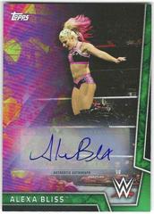 Alexa Bliss [Green Autograph] #1 Wrestling Cards 2018 Topps WWE Women's Division Prices