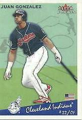 Juan Gonzalez #399 Baseball Cards 2002 Fleer Tradition Prices