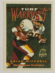 Brian Mitchell #TW4 Football Cards 1996 Topps Turf Warriors Prices