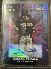 Samuel Zavala [Red] #FC-SZ Baseball Cards 2023 Topps Pro Debut Future Cornerstones Autographs Prices