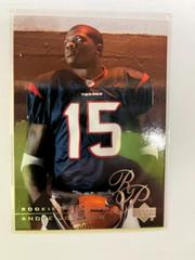 Andre Johnson Football Cards 2003 Upper Deck Rookie Premiere Prices