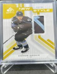 Conor Geekie [Gold Patch] #NS-CG Hockey Cards 2021 SP Game Used CHL New Style Prices