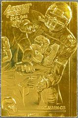 Eric Allen [Mint 24KT Gold] Football Cards 1992 Action Packed Prices
