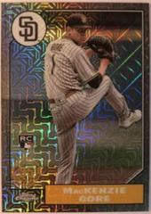 MacKenzie Gore [Black] #T87C-2 Baseball Cards 2022 Topps Update 1987 Chrome Prices