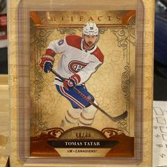 Tomas Tatar [Material Orange] Hockey Cards 2020 Upper Deck Artifacts Prices