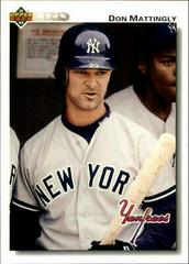 Don Mattingly [Gold Hologram] #356 Baseball Cards 1992 Upper Deck Prices