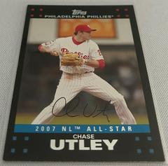 Chase Utley #UH225 Baseball Cards 2007 Topps Update & Highlights Prices