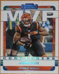 Ja'Marr Chase [Platinum] Football Cards 2022 Panini Contenders MVP Prices