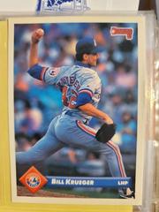 Bill Krueger #352 Baseball Cards 1993 Donruss Prices