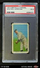 Wild Bill Donovan Baseball Cards 1910 E96 Philadelphia Caramel Prices