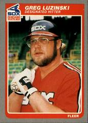 Greg Luzinski #521 Baseball Cards 1985 Fleer Prices