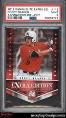 Corey Seager [Aspirations Die Cut] Baseball Cards 2012 Panini Elite Extra Edition Prices