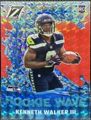 Kenneth Walker III [Red] #RW-KW Football Cards 2022 Panini Zenith Rookie Wave Prices