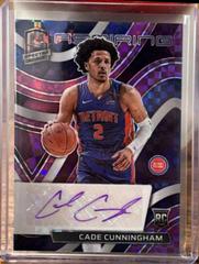 Cade Cunningham [Purple] Basketball Cards 2021 Panini Spectra Aspiring Autographs Prices