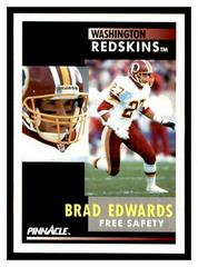Brad Edwards #168 Football Cards 1991 Pinnacle Prices