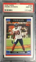 Andre Johnson #162 Football Cards 2006 Topps Prices