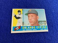 Orlando Cepeda #450 Baseball Cards 1960 Topps Prices