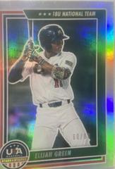 Elijah Green [Hobby Longevity Holo Silver] #93 Baseball Cards 2022 Panini Stars & Stripes USA Prices
