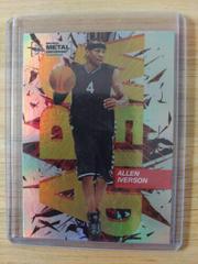 Allen Iverson #AW-8 Basketball Cards 2021 Skybox Metal Universe Champions Arc Weld Prices