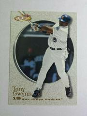 Tony Gwynn Baseball Cards 2001 Fleer Futures Prices
