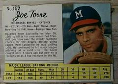 Joe Torre [Hand Cut] Baseball Cards 1962 Jell O Prices