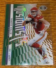Travis Kelce [Green] #I-10 Football Cards 2022 Panini Illusions Illusionists Prices