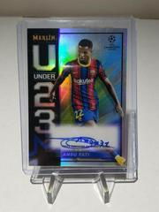 Ansu Fati #BCA-AF Soccer Cards 2020 Topps Merlin Chrome UEFA Champions League Autographs Prices