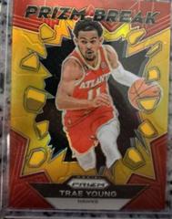 Trae Young [Gold] #10 Basketball Cards 2023 Panini Prizm Prizm Break Prices