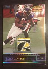 Mark Clayton [Platinum Holofoil] #65 Football Cards 2007 Panini Donruss Gridiron Gear Prices