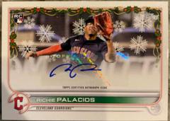 Richie Palacios #WHA-RP Baseball Cards 2022 Topps Holiday Autographs Prices