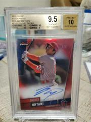 Shohei Ohtani [Red Refractor] #FA-SO Baseball Cards 2019 Topps Finest Autographs Prices