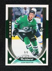 Jason Robertson [Emerald Ice] #283 Hockey Cards 2020 Parkhurst Prices