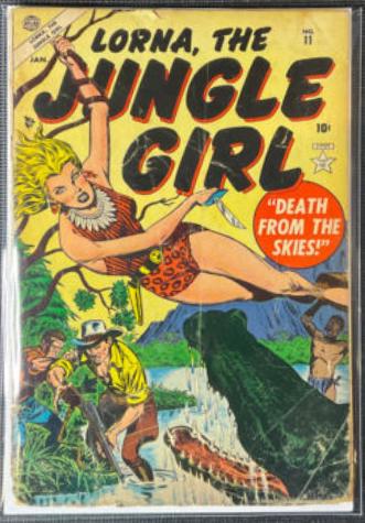 Lorna the Jungle Girl #11 (1955) Comic Books Lorna the Jungle Girl