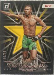 Israel Adesanya [Press Proof Gold] #14 Ufc Cards 2023 Panini Donruss Ufc The Untouchables Prices
