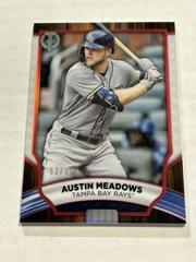 Austin Meadows [Red] #34 Baseball Cards 2022 Topps Tribute Prices