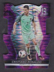 Cristiano Ronaldo [Purple Die Cut] #7 Soccer Cards 2016 Panini Spectra Prices