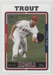 Mike Trout Baseball Cards 2021 Topps 70 Years of Baseball Prices