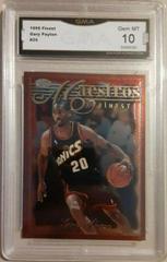 Gary Payton #25 Basketball Cards 1996 Finest Prices
