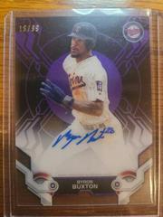 Byron Buxton [Purple] Baseball Cards 2019 Topps High Tek Autographs Prices