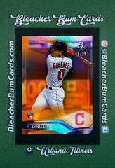 Andres Gimenez [Orange] #76 Baseball Cards 2021 Bowman Platinum Prices