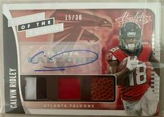 Calvin Ridley Football Cards 2019 Panini Absolute Tools of the Trade Triple Prices