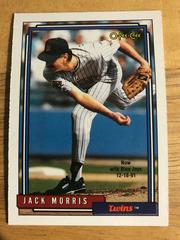 Jack Morris Baseball Cards 1992 O Pee Chee Prices