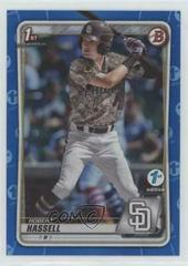 Robert Hassell [Blue Foil] #BD-39 Baseball Cards 2020 Bowman Draft 1st Edition Prices